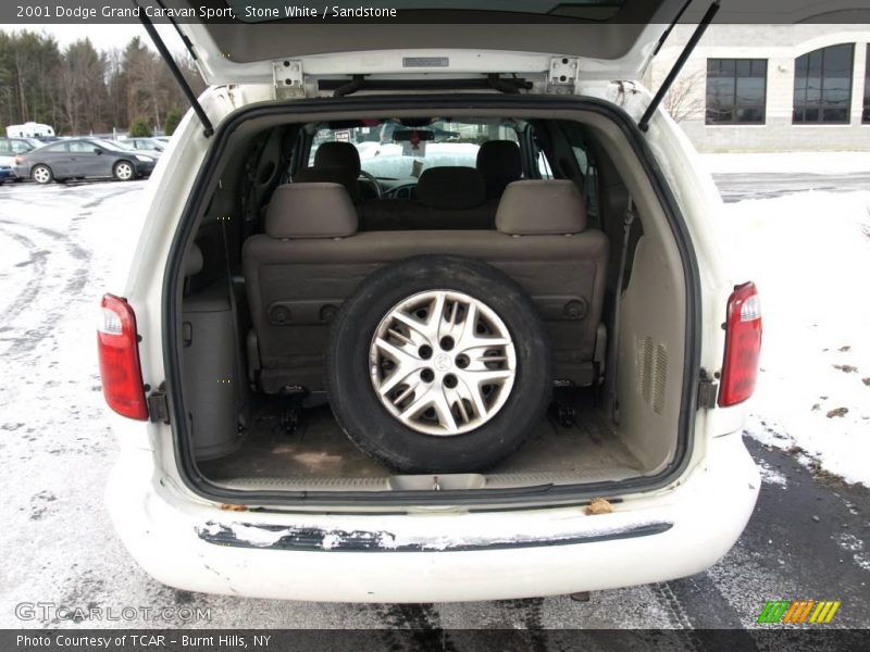 Stone White / Sandstone 2001 Dodge Grand Caravan Sport