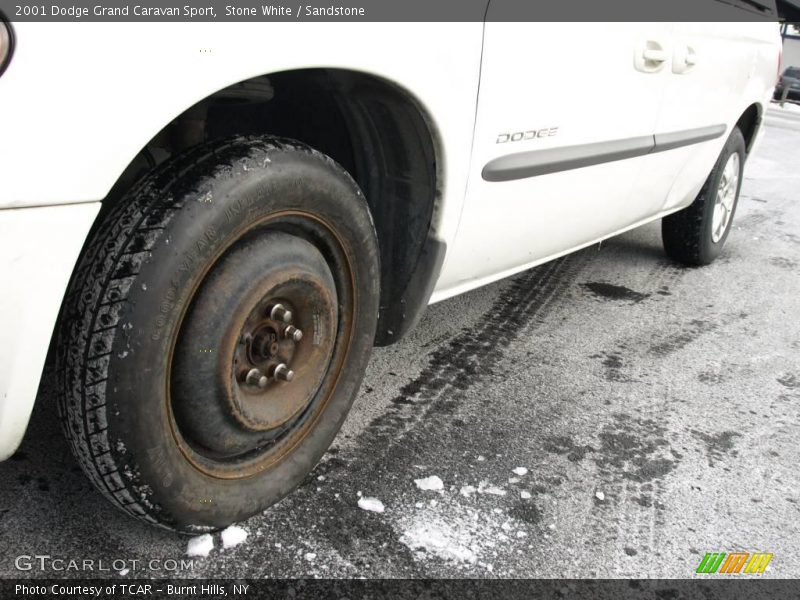 Stone White / Sandstone 2001 Dodge Grand Caravan Sport