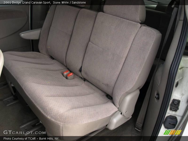 Stone White / Sandstone 2001 Dodge Grand Caravan Sport