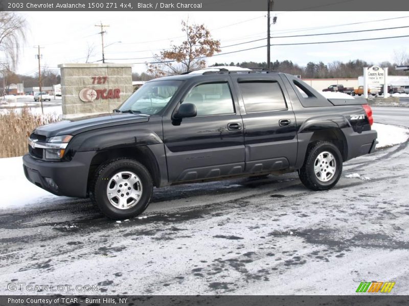 Black / Dark Charcoal 2003 Chevrolet Avalanche 1500 Z71 4x4