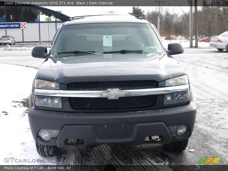 Black / Dark Charcoal 2003 Chevrolet Avalanche 1500 Z71 4x4