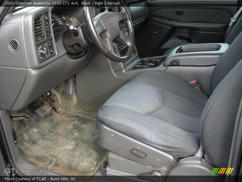 Black / Dark Charcoal 2003 Chevrolet Avalanche 1500 Z71 4x4