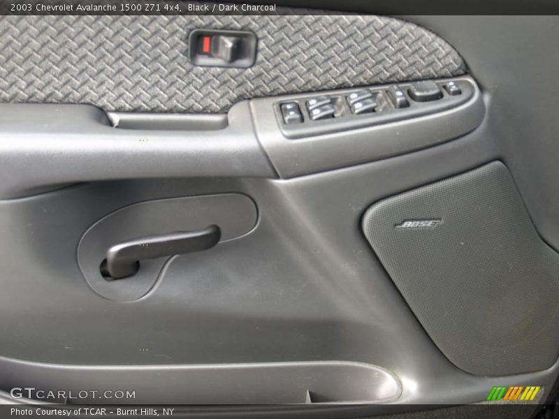 Black / Dark Charcoal 2003 Chevrolet Avalanche 1500 Z71 4x4