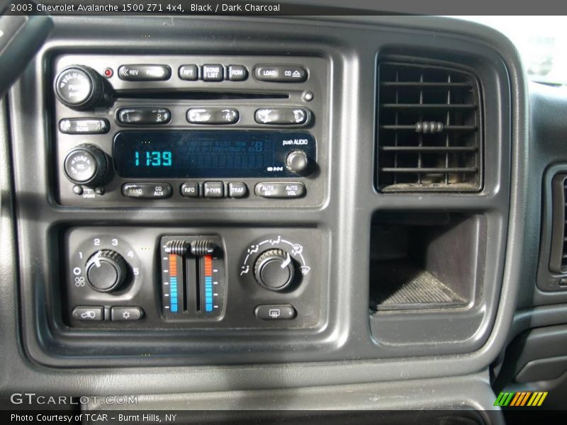 Black / Dark Charcoal 2003 Chevrolet Avalanche 1500 Z71 4x4