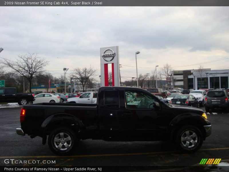 Super Black / Steel 2009 Nissan Frontier SE King Cab 4x4