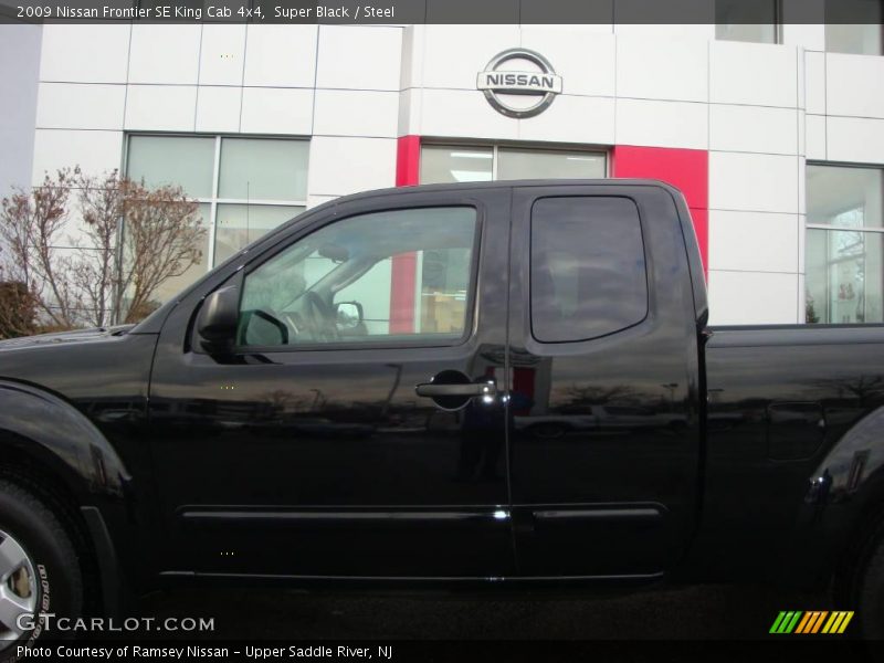 Super Black / Steel 2009 Nissan Frontier SE King Cab 4x4