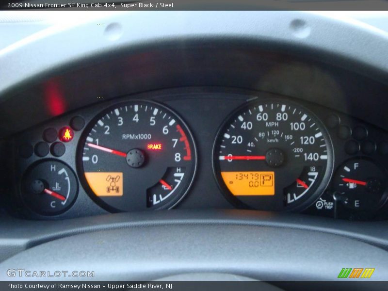 Super Black / Steel 2009 Nissan Frontier SE King Cab 4x4