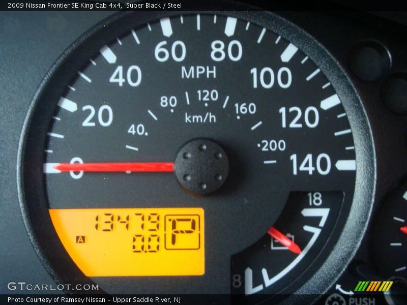 Super Black / Steel 2009 Nissan Frontier SE King Cab 4x4