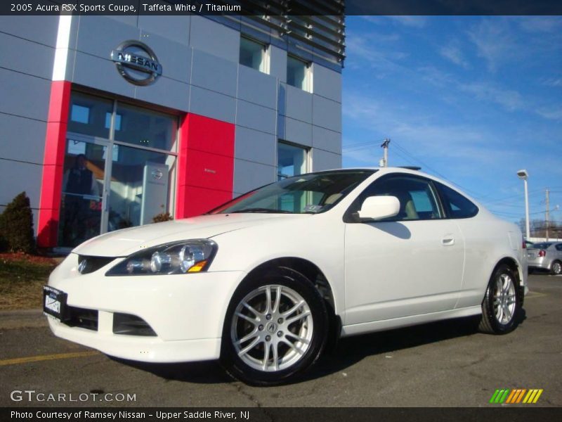 Taffeta White / Titanium 2005 Acura RSX Sports Coupe