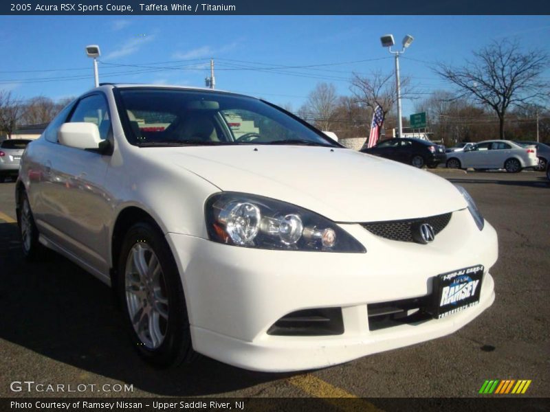 Taffeta White / Titanium 2005 Acura RSX Sports Coupe