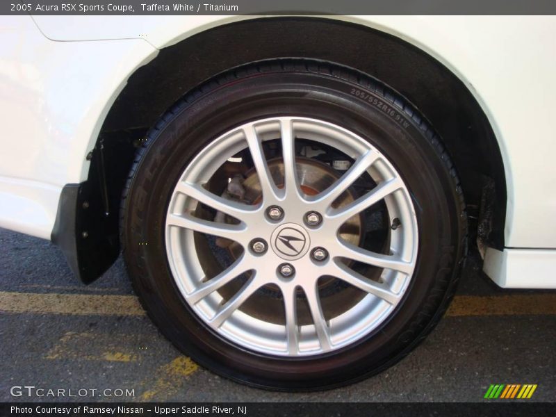 Taffeta White / Titanium 2005 Acura RSX Sports Coupe