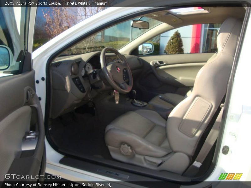 Taffeta White / Titanium 2005 Acura RSX Sports Coupe