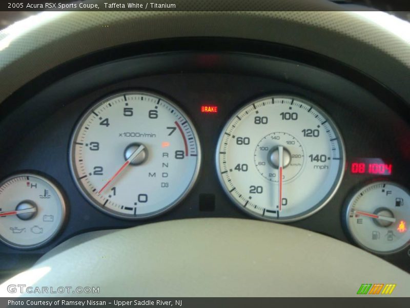Taffeta White / Titanium 2005 Acura RSX Sports Coupe