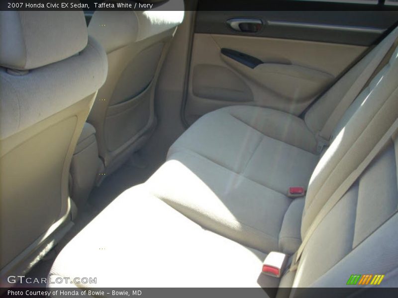 Taffeta White / Ivory 2007 Honda Civic EX Sedan