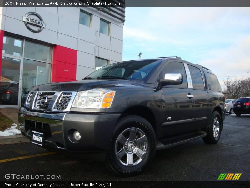 Smoke Gray / Graphite/Titanium 2007 Nissan Armada LE 4x4
