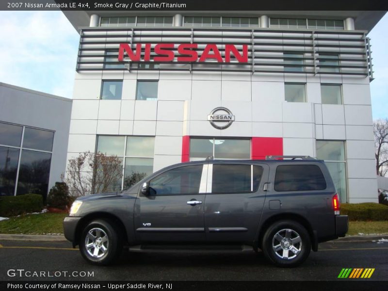 Smoke Gray / Graphite/Titanium 2007 Nissan Armada LE 4x4