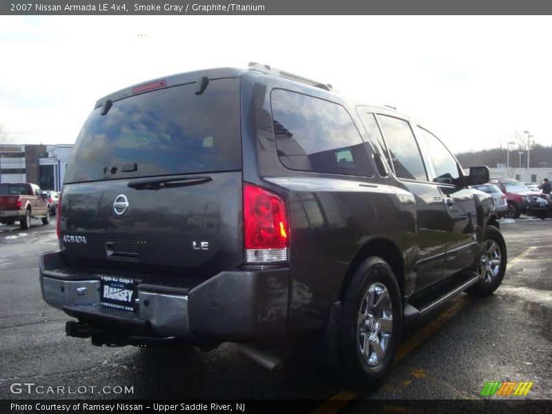 Smoke Gray / Graphite/Titanium 2007 Nissan Armada LE 4x4