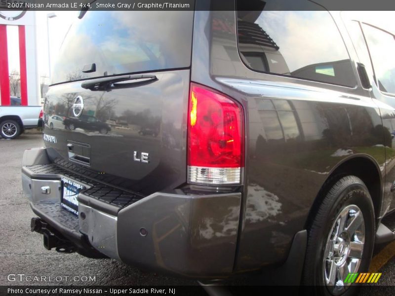 Smoke Gray / Graphite/Titanium 2007 Nissan Armada LE 4x4