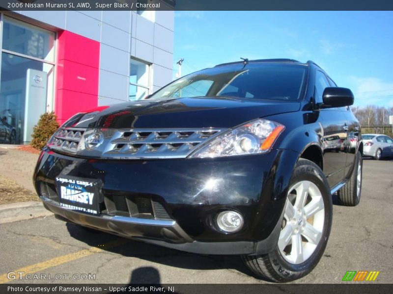 Super Black / Charcoal 2006 Nissan Murano SL AWD