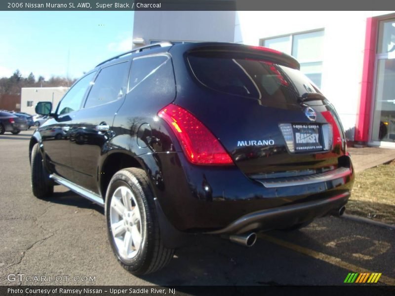 Super Black / Charcoal 2006 Nissan Murano SL AWD