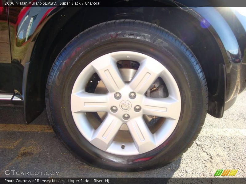 Super Black / Charcoal 2006 Nissan Murano SL AWD