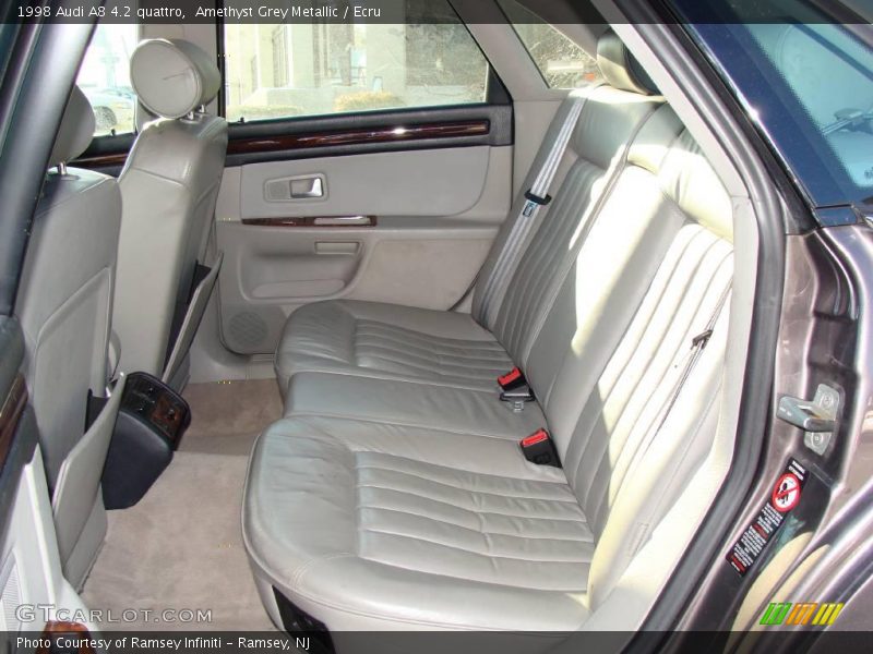 Amethyst Grey Metallic / Ecru 1998 Audi A8 4.2 quattro