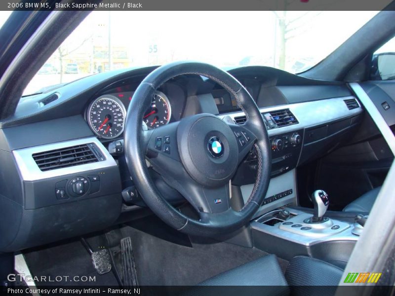 Black Sapphire Metallic / Black 2006 BMW M5