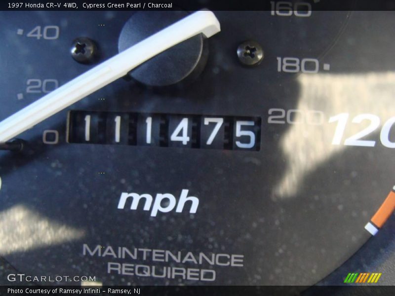 Cypress Green Pearl / Charcoal 1997 Honda CR-V 4WD