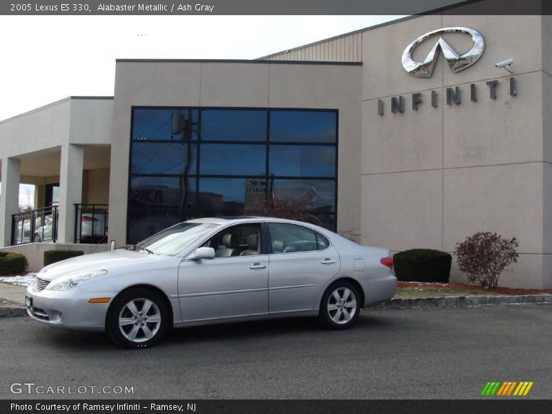 Alabaster Metallic / Ash Gray 2005 Lexus ES 330