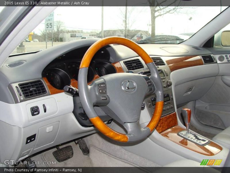 Alabaster Metallic / Ash Gray 2005 Lexus ES 330