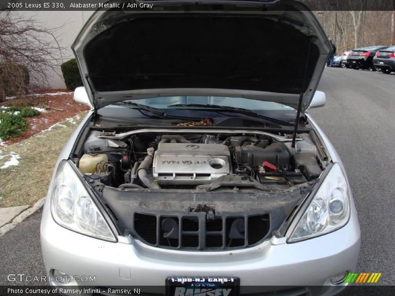 Alabaster Metallic / Ash Gray 2005 Lexus ES 330