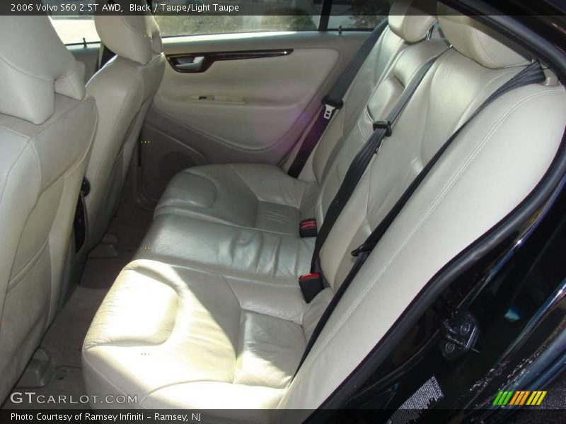 Black / Taupe/Light Taupe 2006 Volvo S60 2.5T AWD