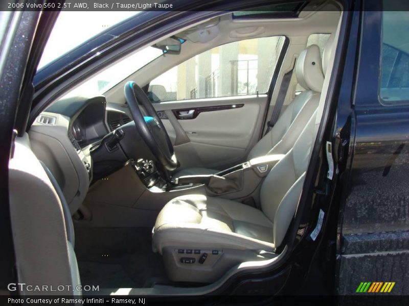 Black / Taupe/Light Taupe 2006 Volvo S60 2.5T AWD