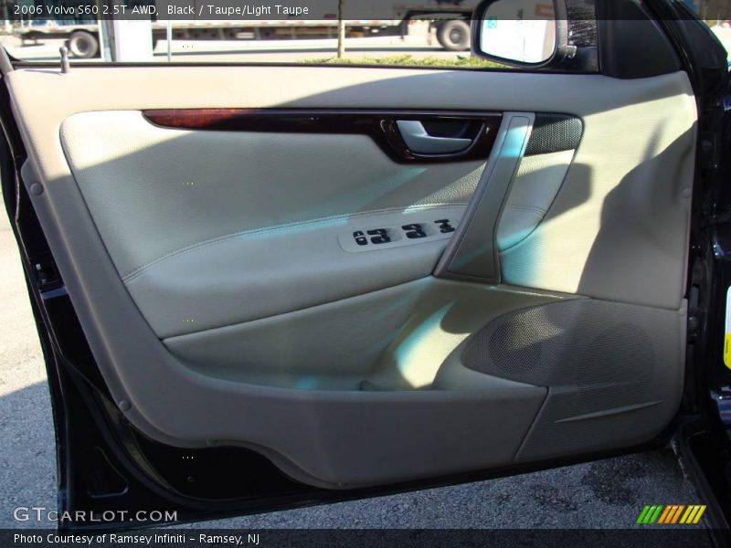 Black / Taupe/Light Taupe 2006 Volvo S60 2.5T AWD