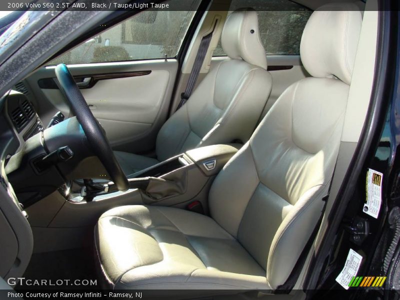 Black / Taupe/Light Taupe 2006 Volvo S60 2.5T AWD
