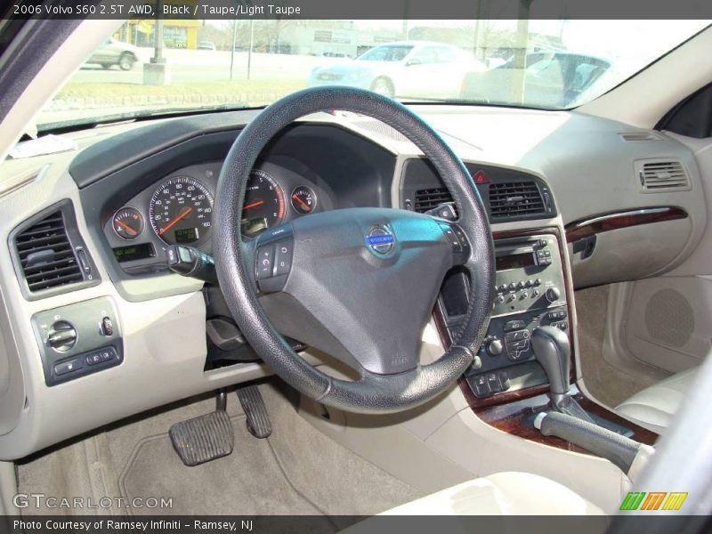 Black / Taupe/Light Taupe 2006 Volvo S60 2.5T AWD