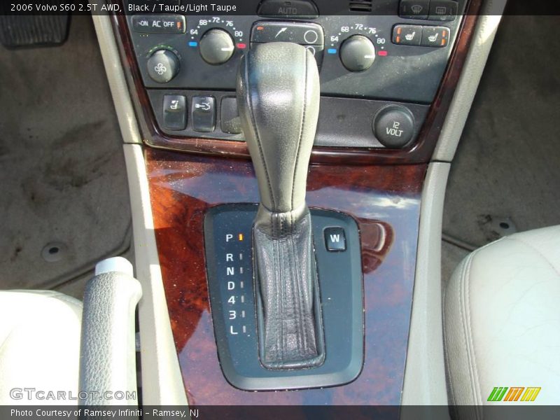 Black / Taupe/Light Taupe 2006 Volvo S60 2.5T AWD