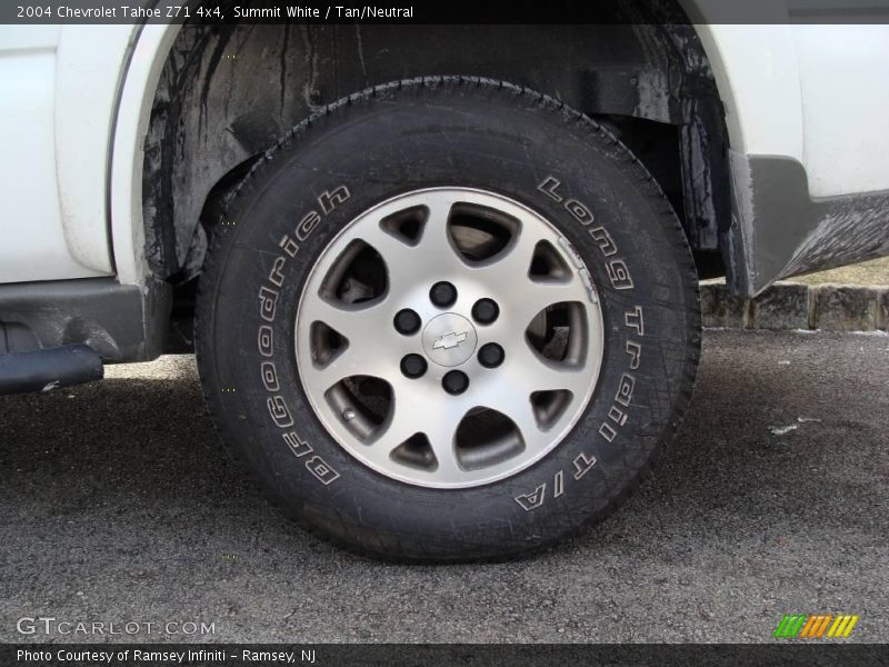 Summit White / Tan/Neutral 2004 Chevrolet Tahoe Z71 4x4