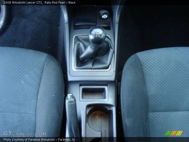 Rally Red Pearl / Black 2008 Mitsubishi Lancer GTS