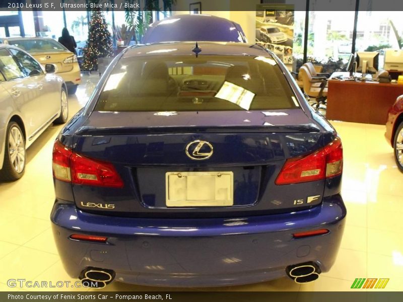 Ultrasonic Blue Mica / Black 2010 Lexus IS F