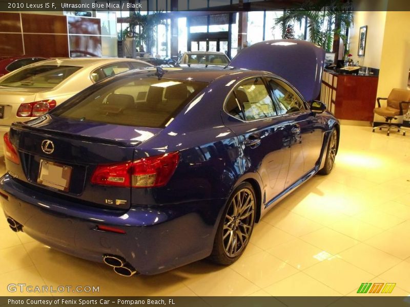 Ultrasonic Blue Mica / Black 2010 Lexus IS F