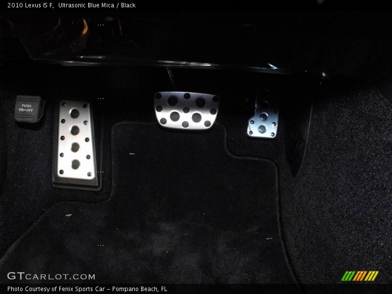Ultrasonic Blue Mica / Black 2010 Lexus IS F