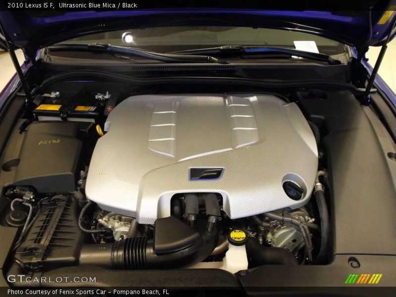 Ultrasonic Blue Mica / Black 2010 Lexus IS F