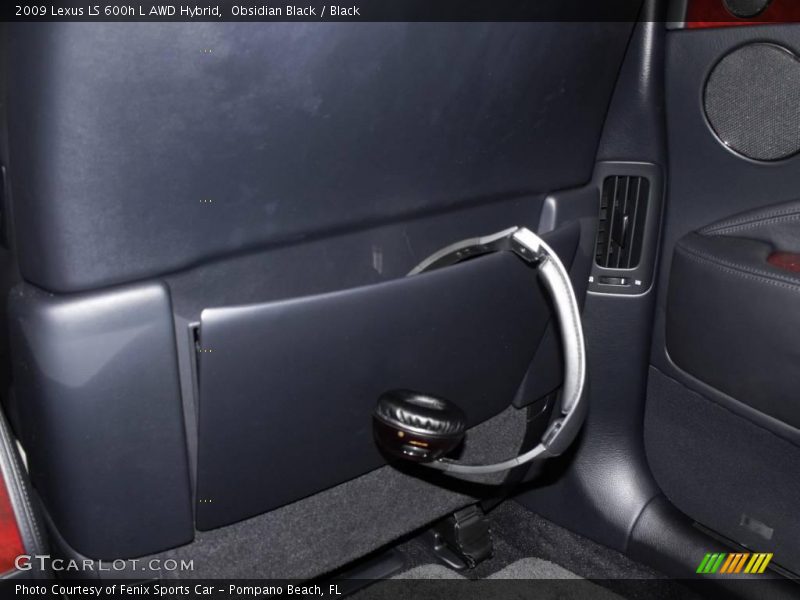 Obsidian Black / Black 2009 Lexus LS 600h L AWD Hybrid