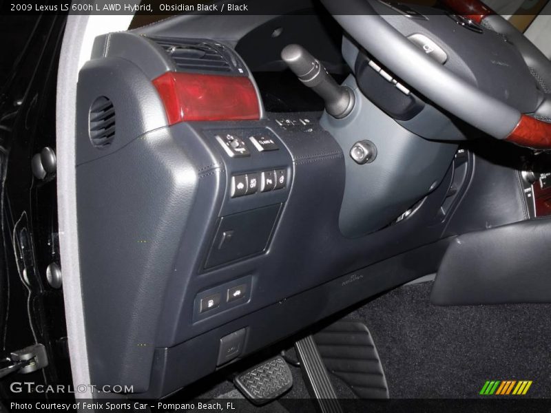 Obsidian Black / Black 2009 Lexus LS 600h L AWD Hybrid