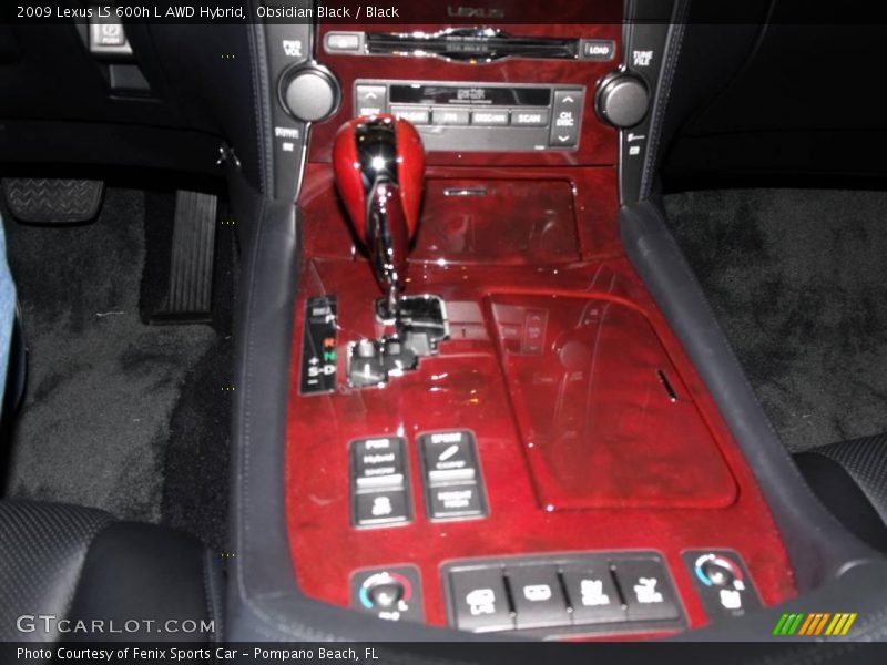 Obsidian Black / Black 2009 Lexus LS 600h L AWD Hybrid