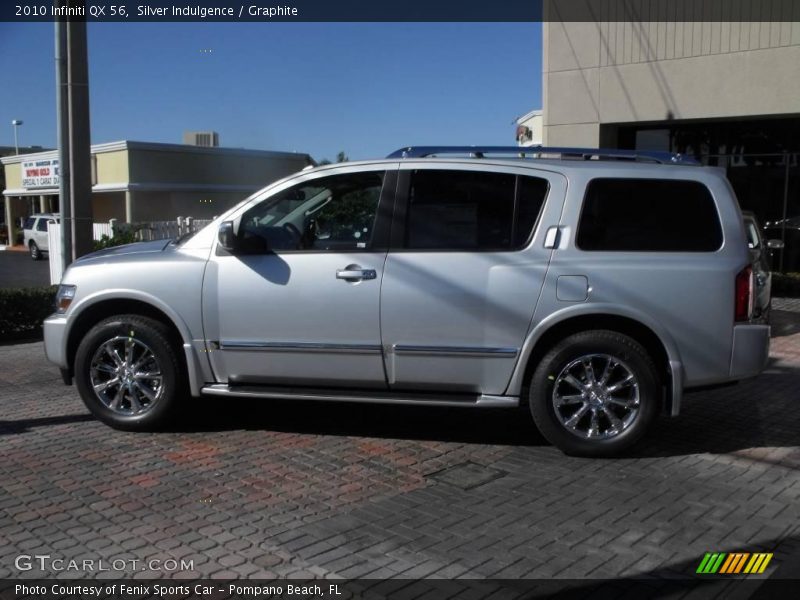 Silver Indulgence / Graphite 2010 Infiniti QX 56