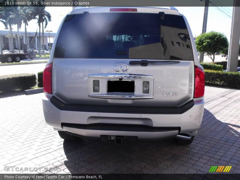 Silver Indulgence / Graphite 2010 Infiniti QX 56