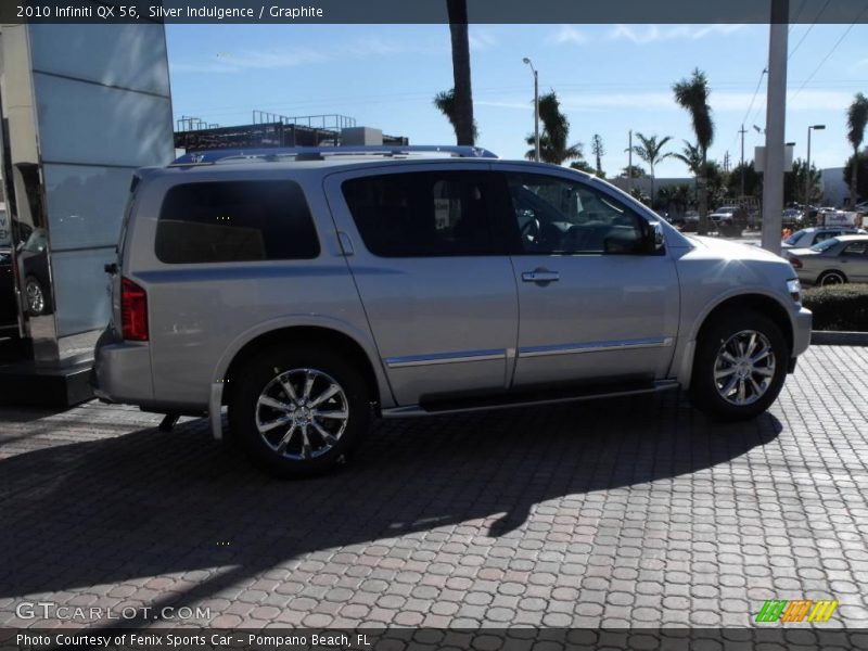 Silver Indulgence / Graphite 2010 Infiniti QX 56