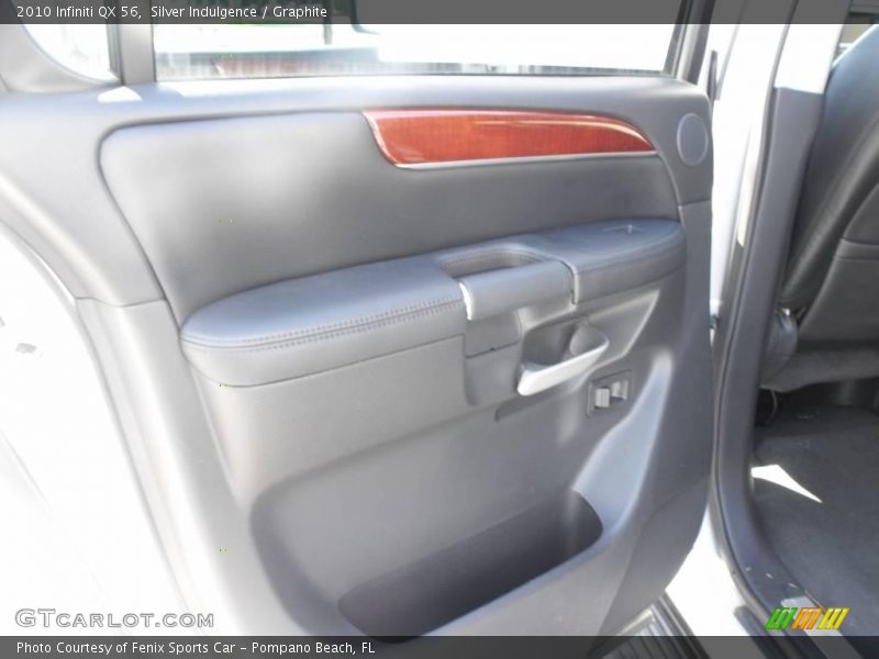 Silver Indulgence / Graphite 2010 Infiniti QX 56
